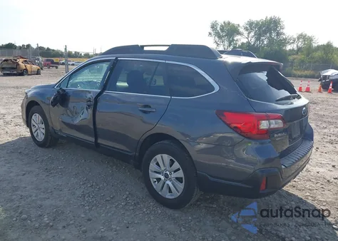 2019 Subaru Outback 2.5I Premium из США, поврежденный, VIN 4S4BSAFCXK3267685
